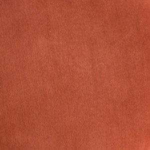 Brick Red Cotton Velvet Deep Bench
