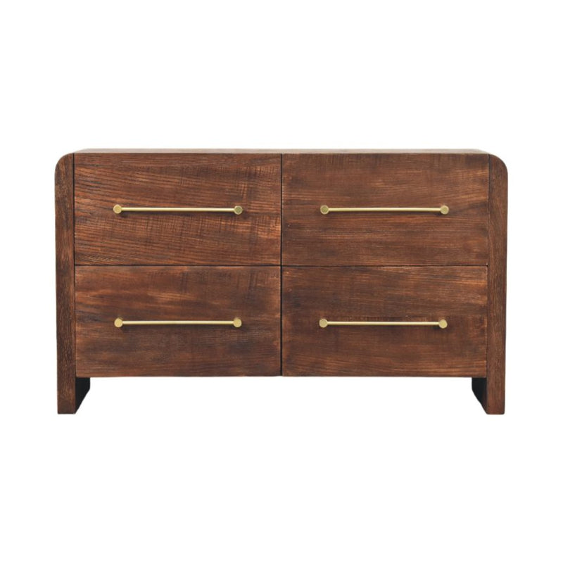 Aurelio Smoked Oak Chest of Drawers